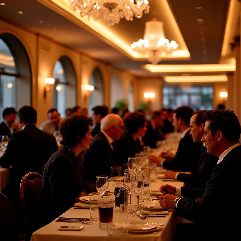 Business networking event in Istanbul