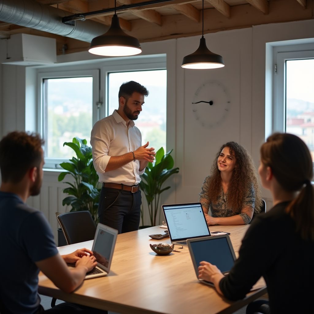 Startup mentoring in Turkish tech hub